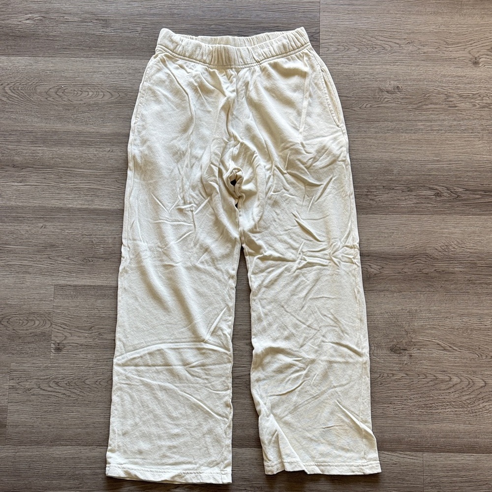 Revolve Michael Lauren Mabel Wide Leg Pant With Pocket in Ivory - Picture 5 of 7